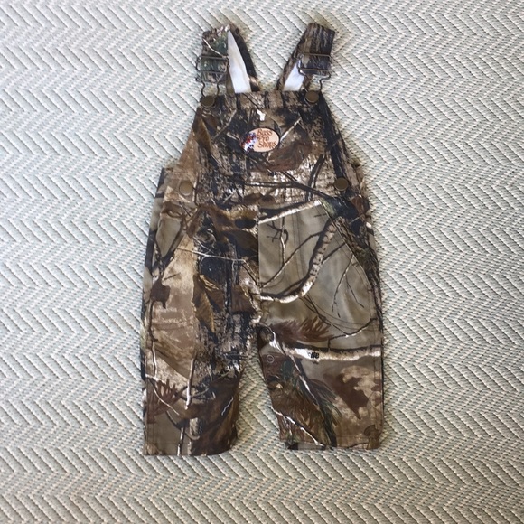 baby camouflage overalls